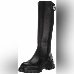 Calvin Klein Linus Soft Leather and Neoprene Boot